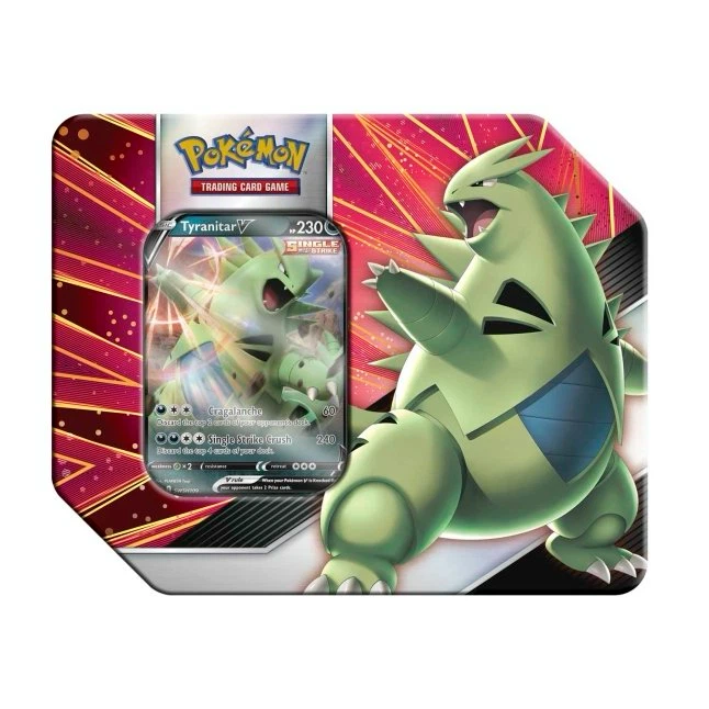 Empty Pokemon TCG Tyranitar V Tin - photo 3