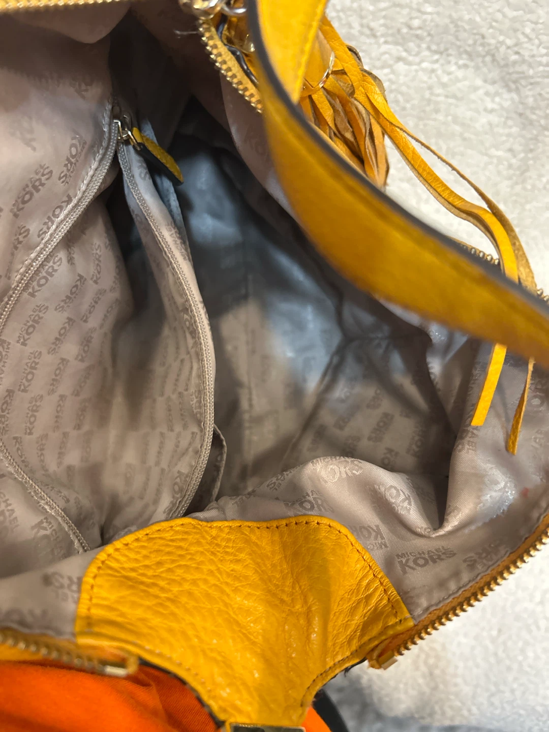 Michael Kors Mustard Yellow fall colour Shoulder Bag - photo 5