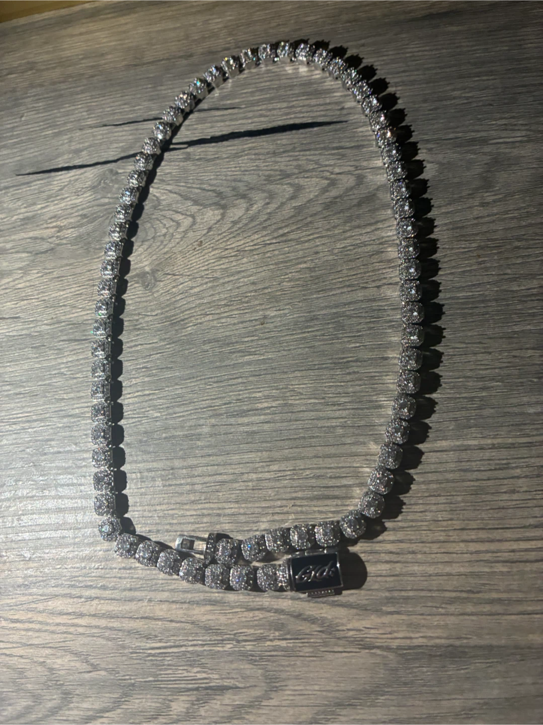 The GLD Shop Micro Clustered Tennis Chain - photo 4