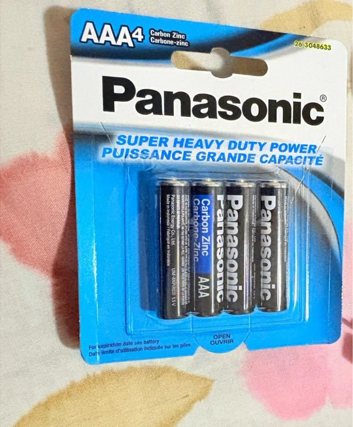 Panasonic AAA Carbon Zinc Batteries 4-Pack - photo 2