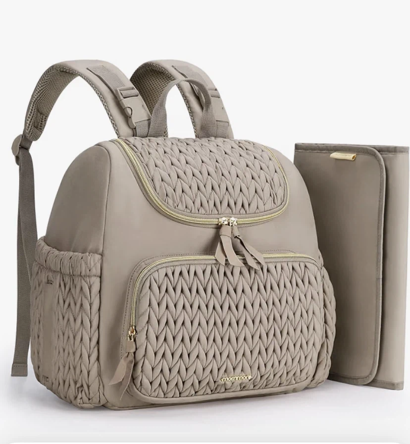 Mommore Quilted Diaper Backpack