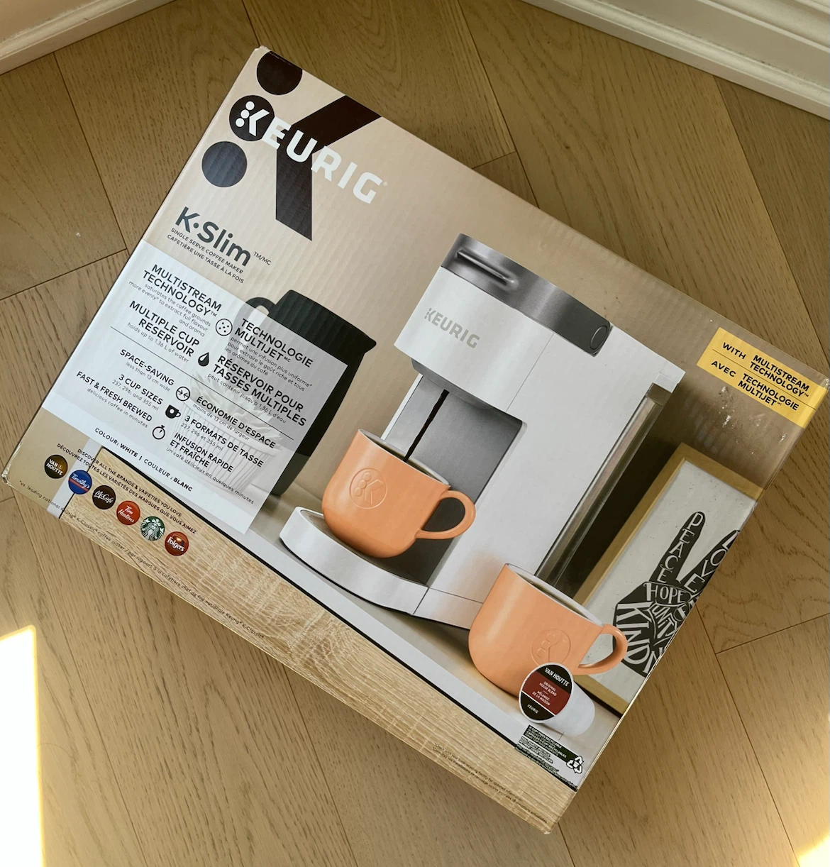 Keurig K-Slim Single Serve Coffee Maker - White