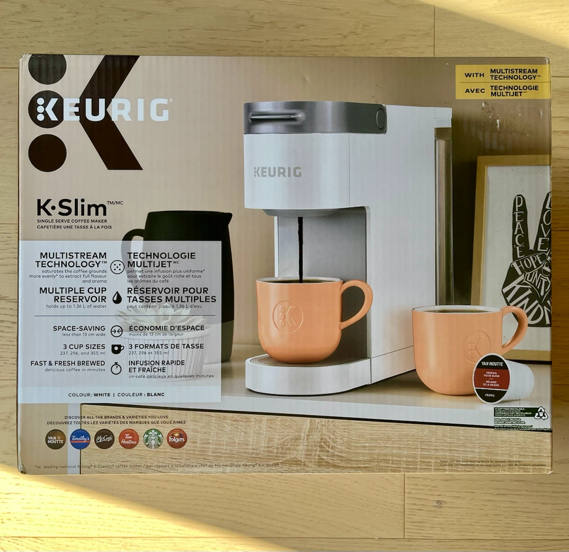 Keurig K-Slim Single Serve Coffee Maker - White - photo 3