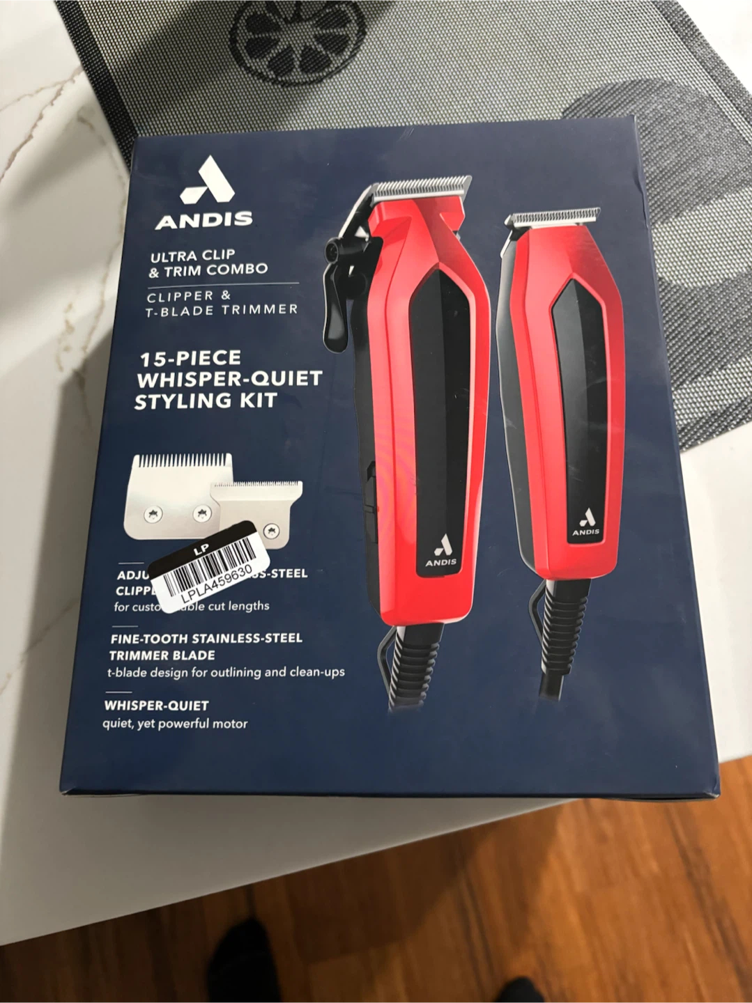 Andis Ultra Clip and trimmer combo Kit 15ct