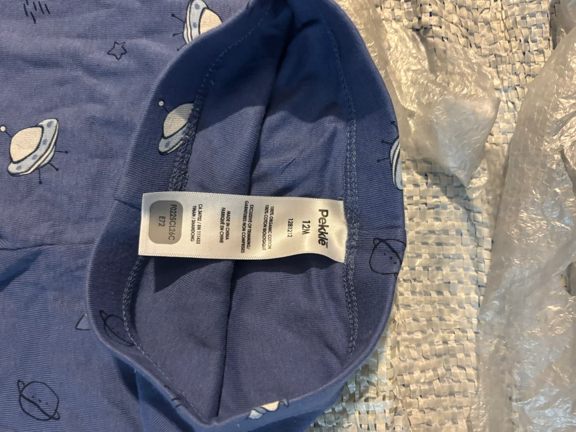 NWOT Pekkle Baby Pants 12M - photo 2