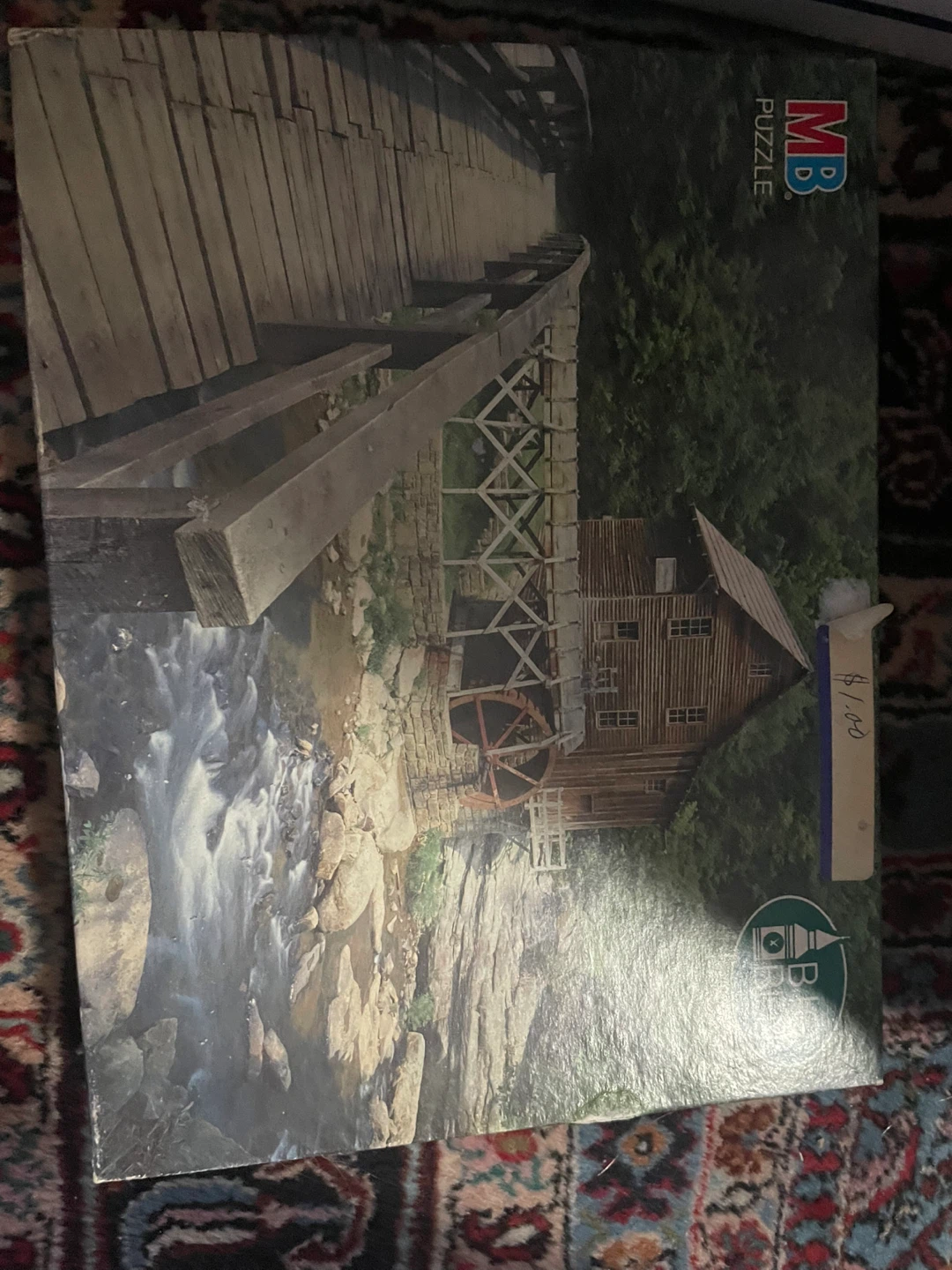 MB Big Ben 1000 Piece Puzzle - Glade Creek Mill