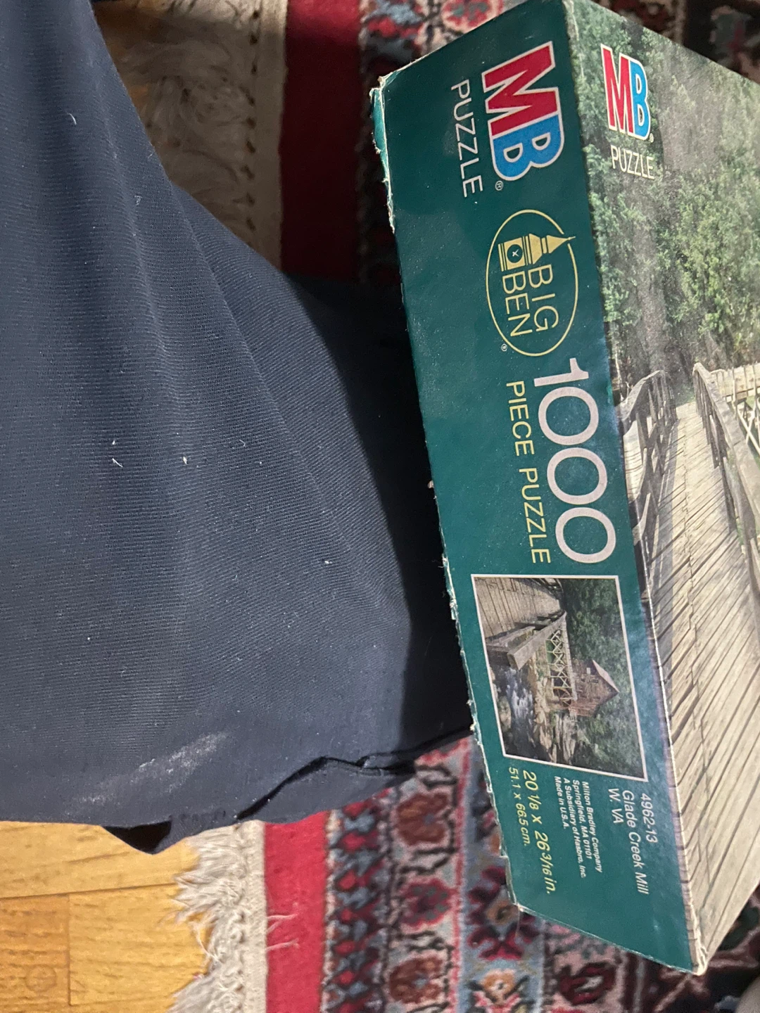 MB Big Ben 1000 Piece Puzzle - Glade Creek Mill - photo 5