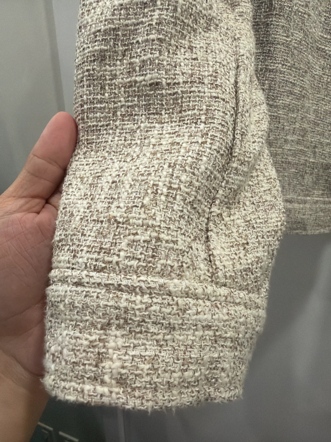 Never used H&M Textured Tweed Jacket - photo 2