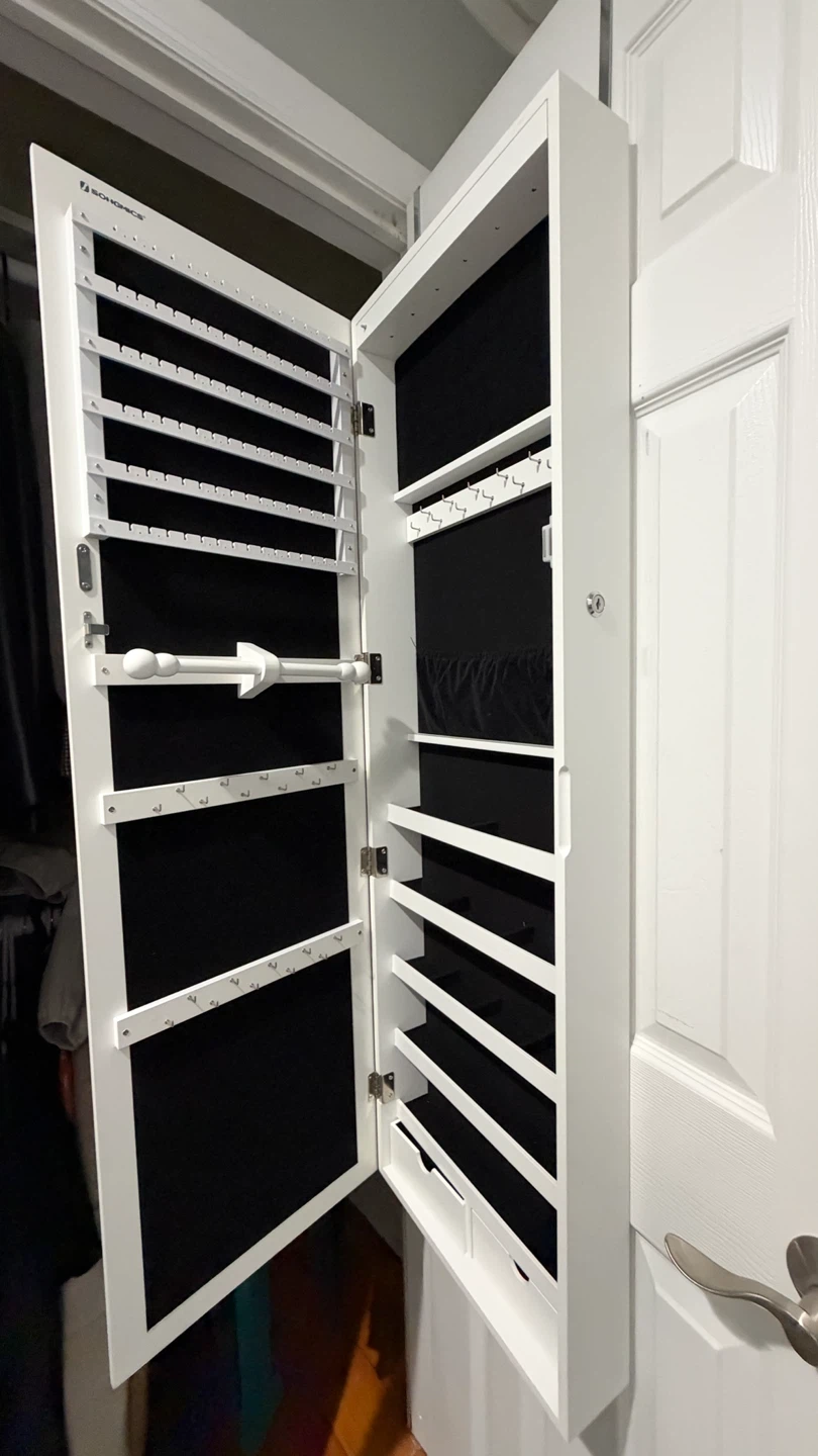 Jewelry Cabinet with Mirror - photo 2