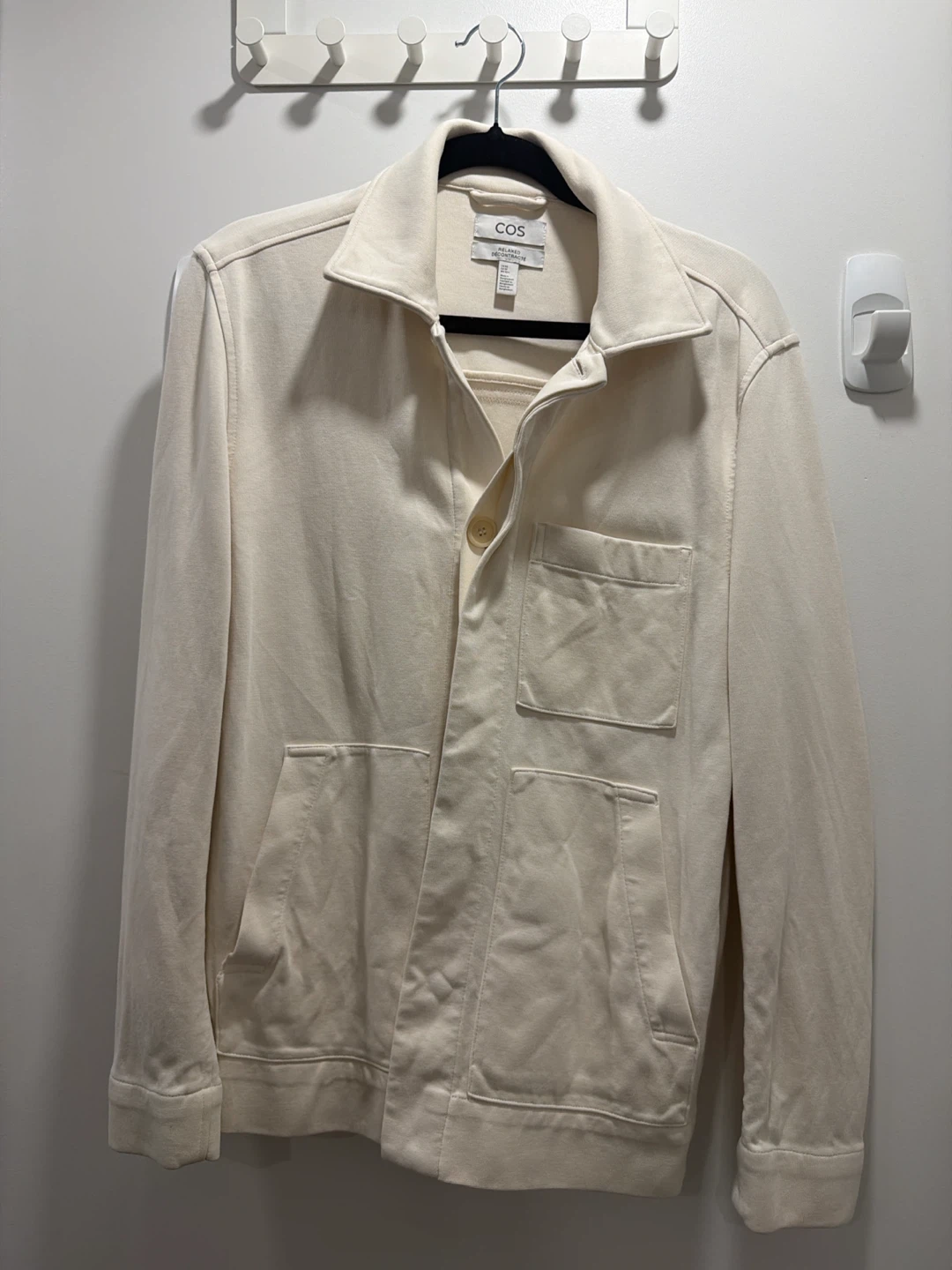 COS Relaxed Jacket Off-White