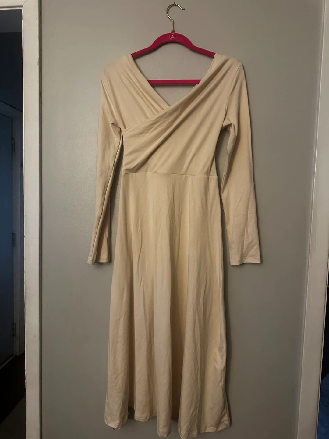 Dazy x Sinsinwear Cream Wrap Dress - photo 4