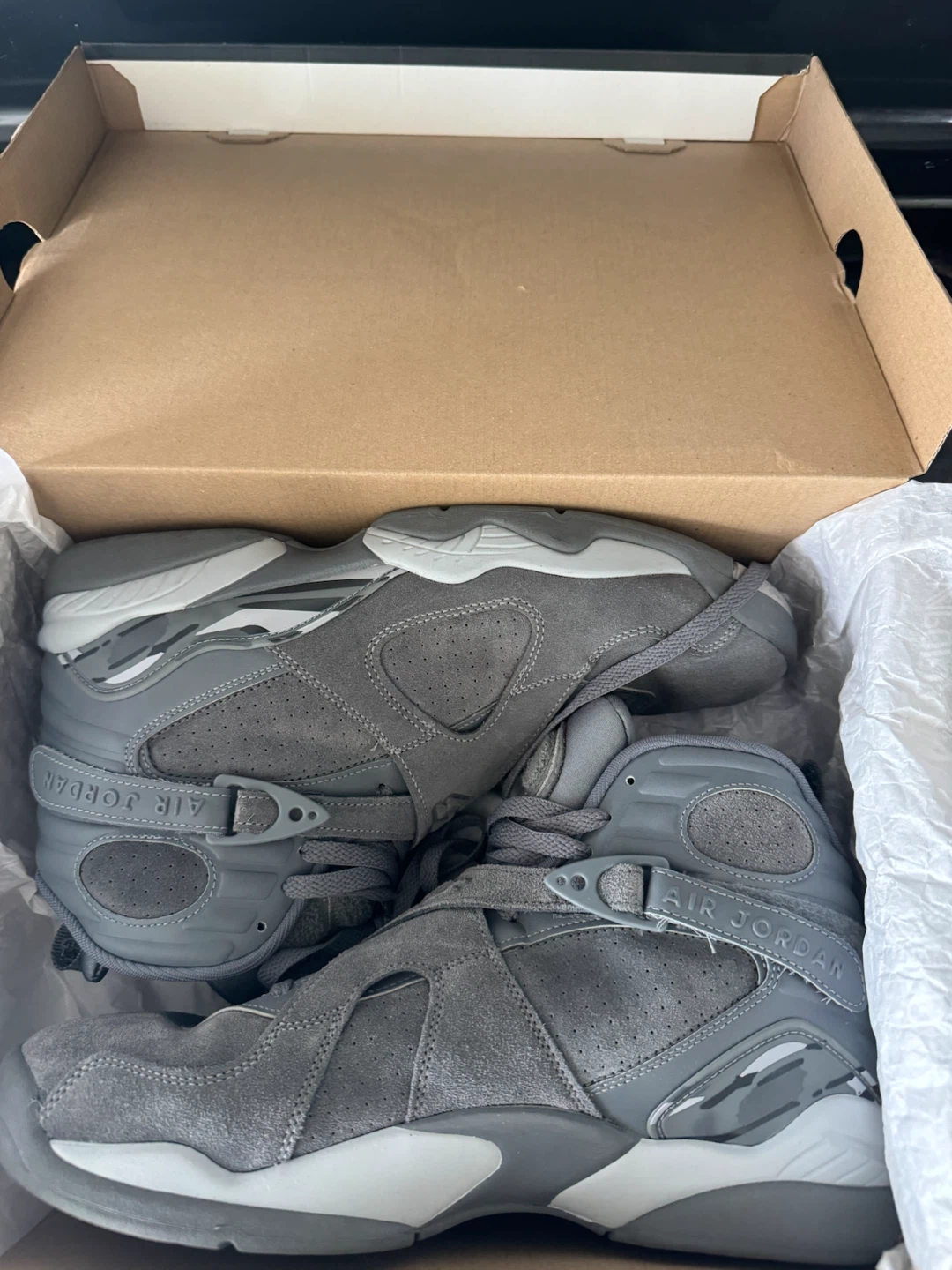 Jordan 8 “Cool Grey” size 11