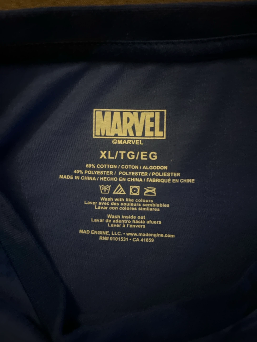 Marvel Venom Lethal Protector T-Shirt XL - photo 3