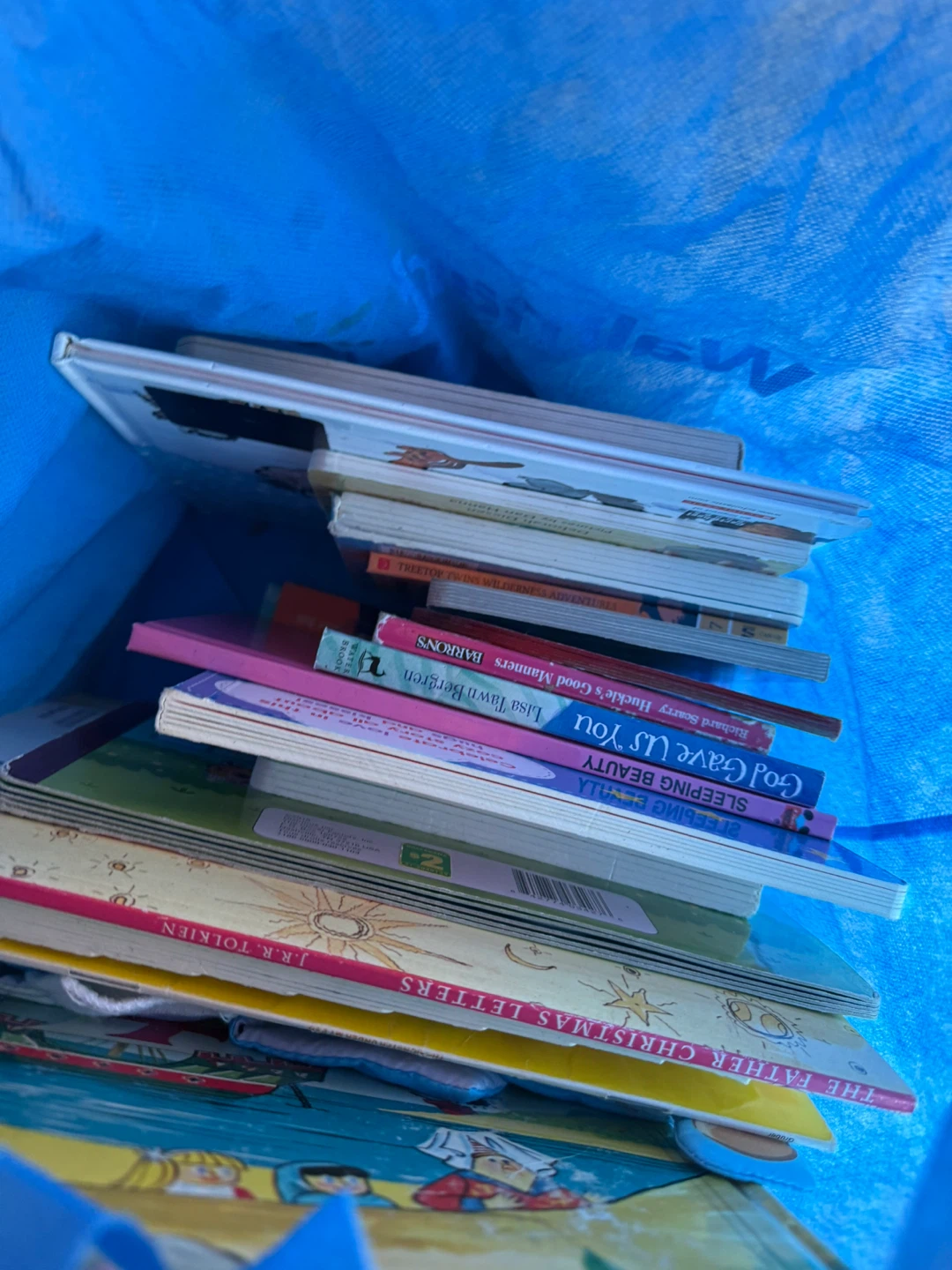 Bag of kids books