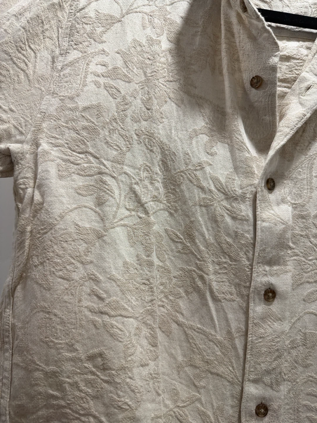 Abercrombie & Fitch Floral Textured Shirt - photo 2