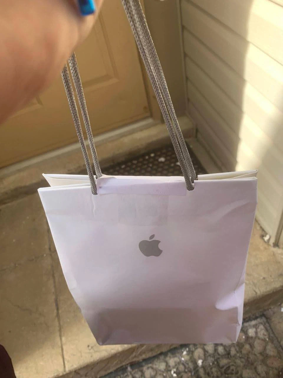 Apple Shopping Paper Bag - photo 3