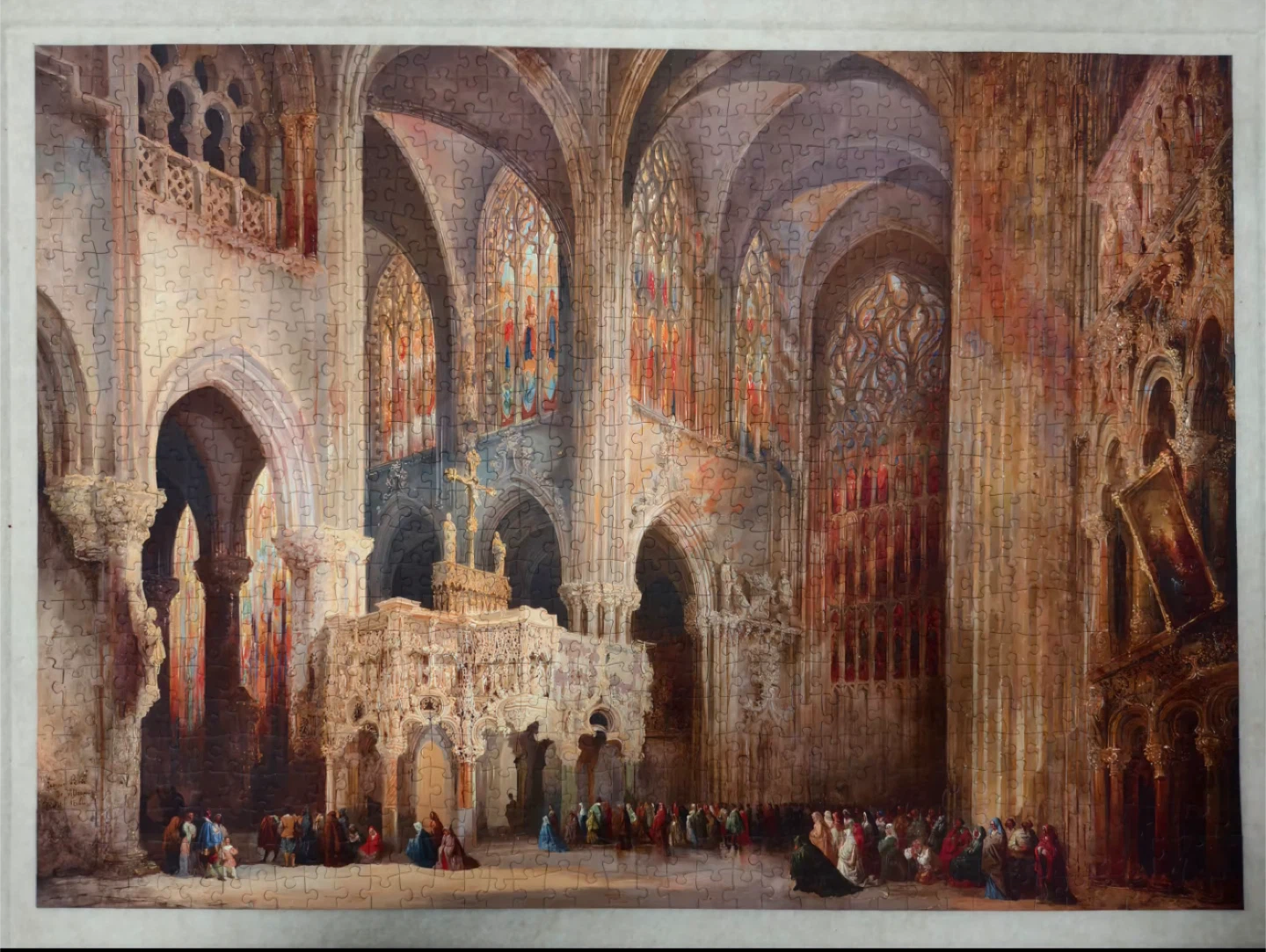 1000 Piece Puzzle - the Liège Cathedral