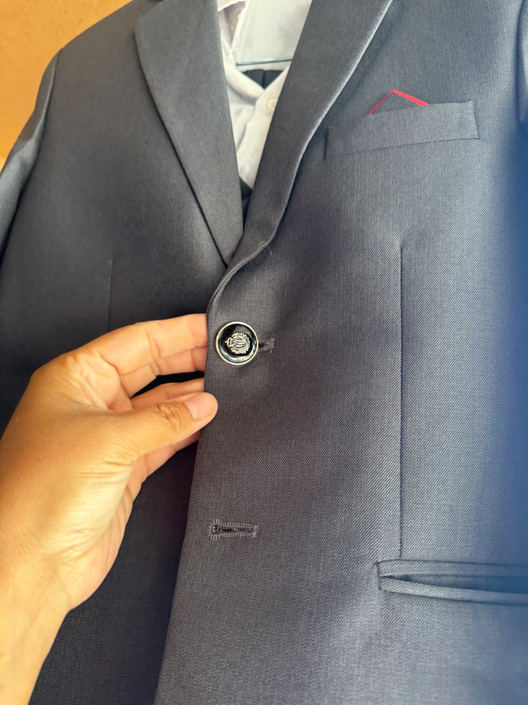 Boys' Charcoal Grey Formal Suit Set - photo 4