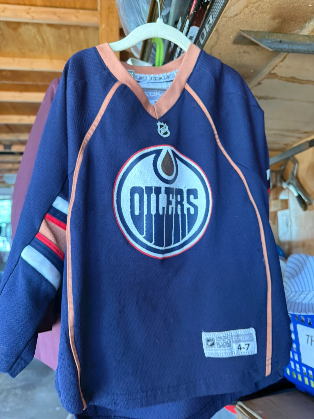 Reebok Edmonton Oilers kids Jersey (Toddlers)