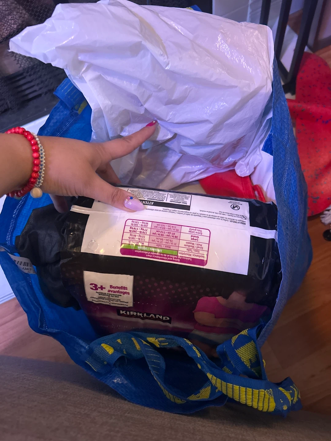 New mom swag bag