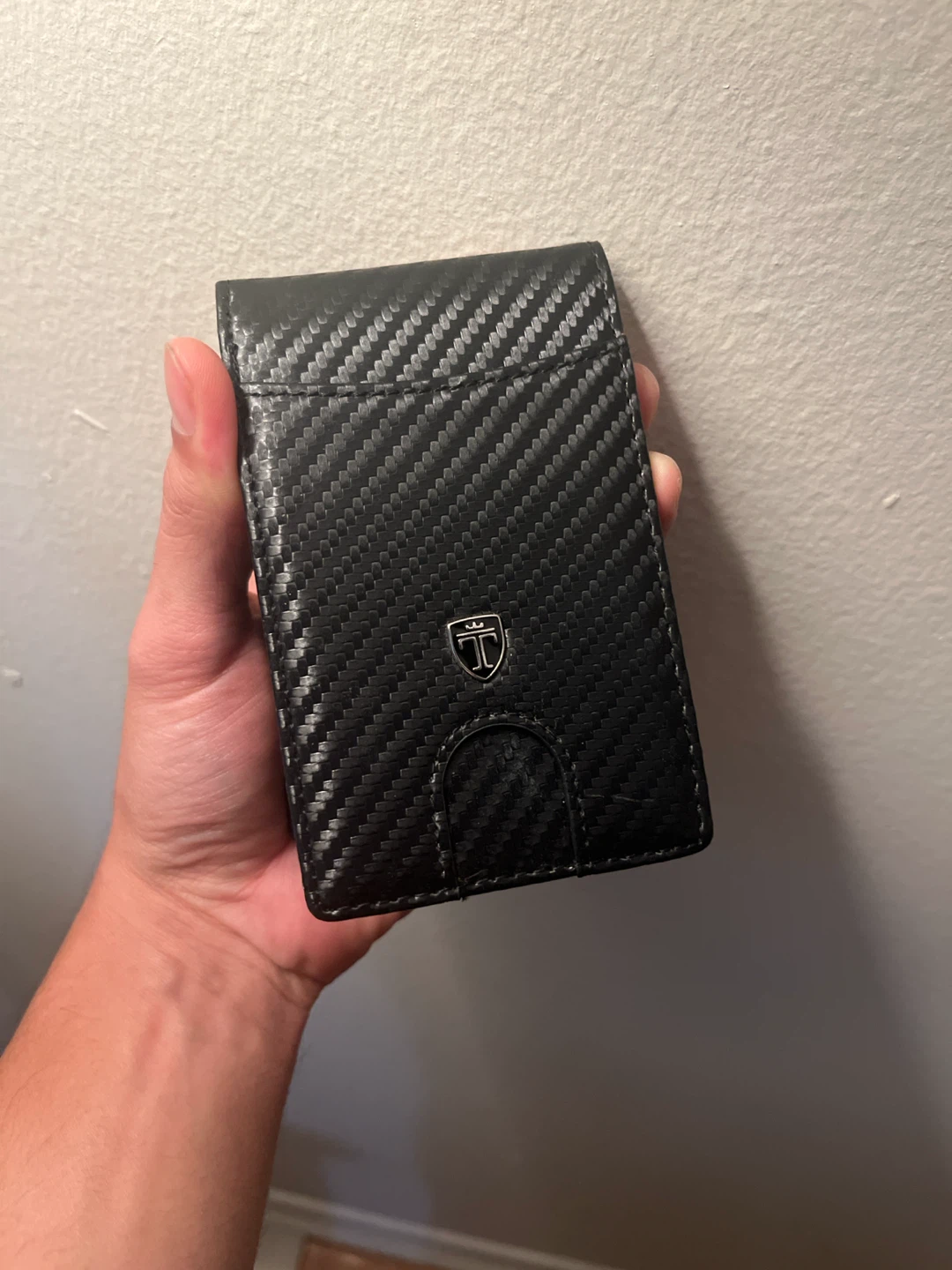Travando Slim Carbon Fibre Wallet