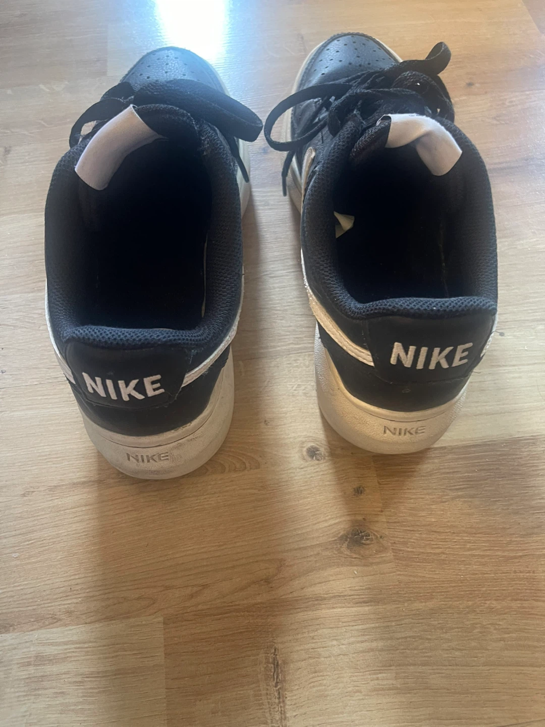 Nike Court Vision Alta Black Shoes - photo 2