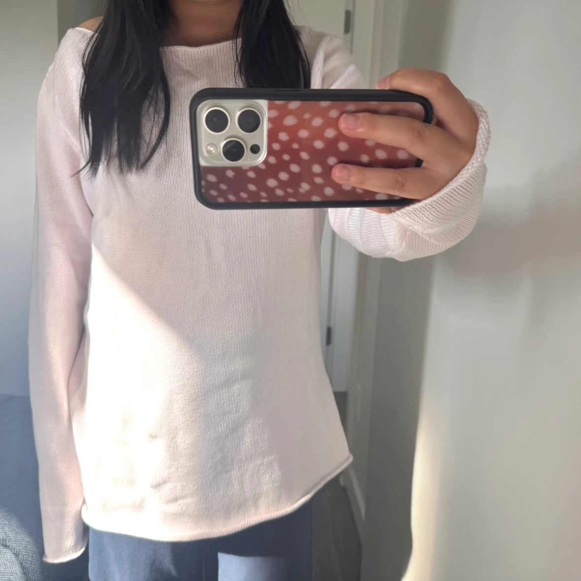 Brandy melville oversized pink sweater - photo 2