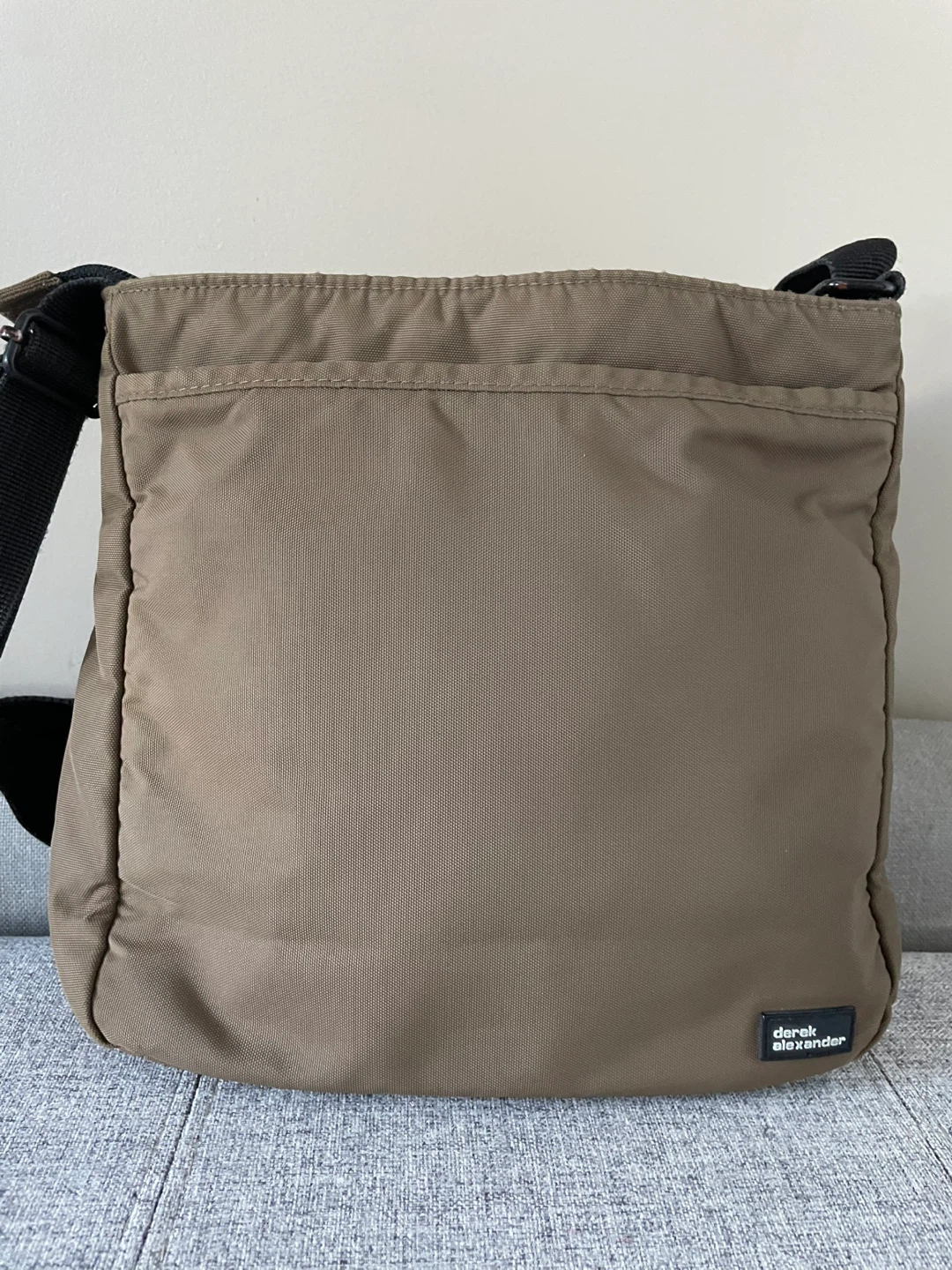 Derek Alexander nylon top zip crossbody bag
