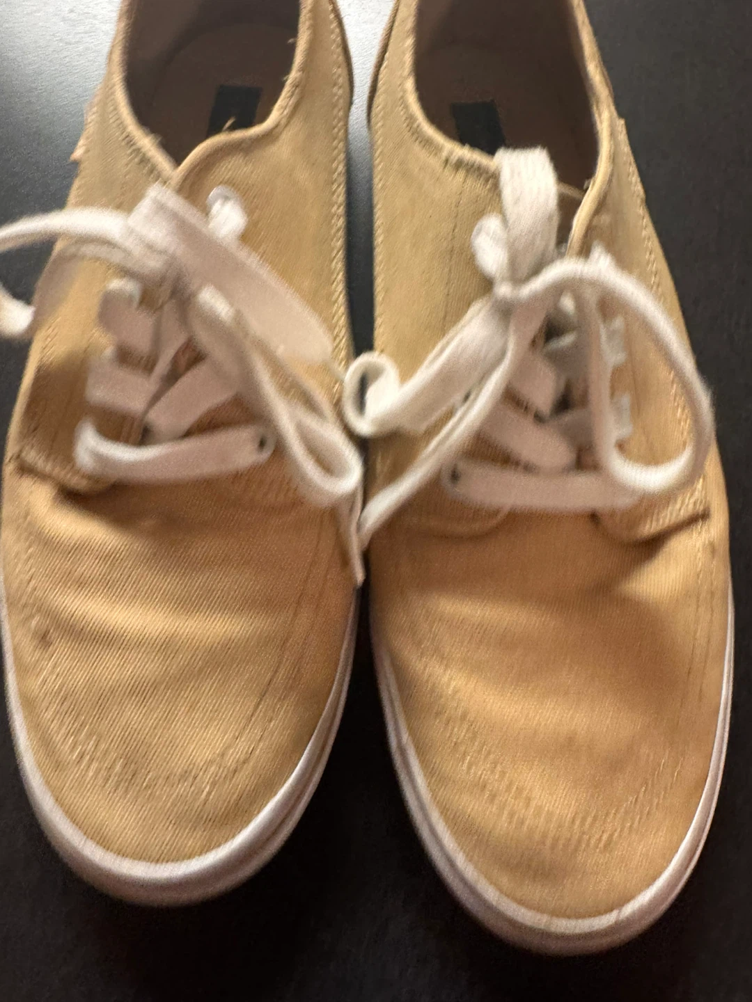 Tommy Hilfiger Tan Canvas Sneakers