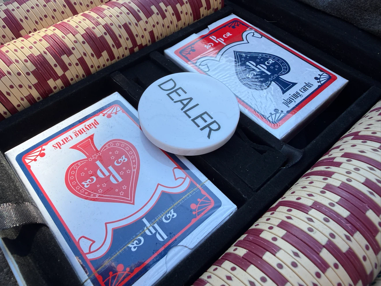 Poker Chip Set with Aluminum Case