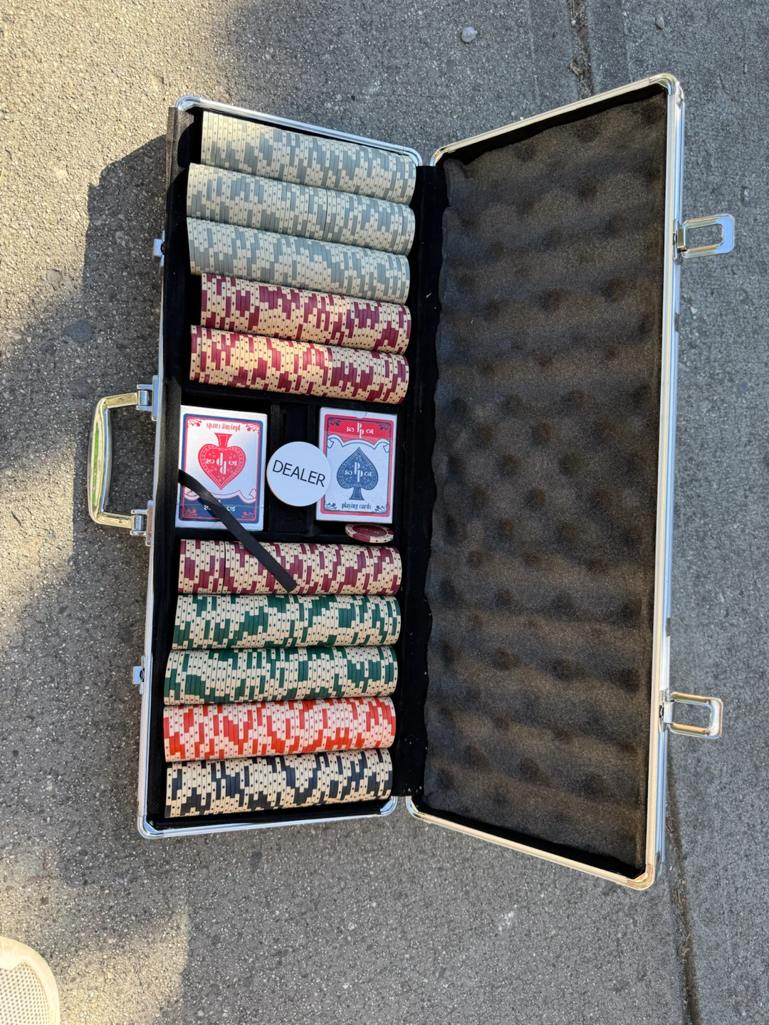 Poker Chip Set with Aluminum Case - photo 2