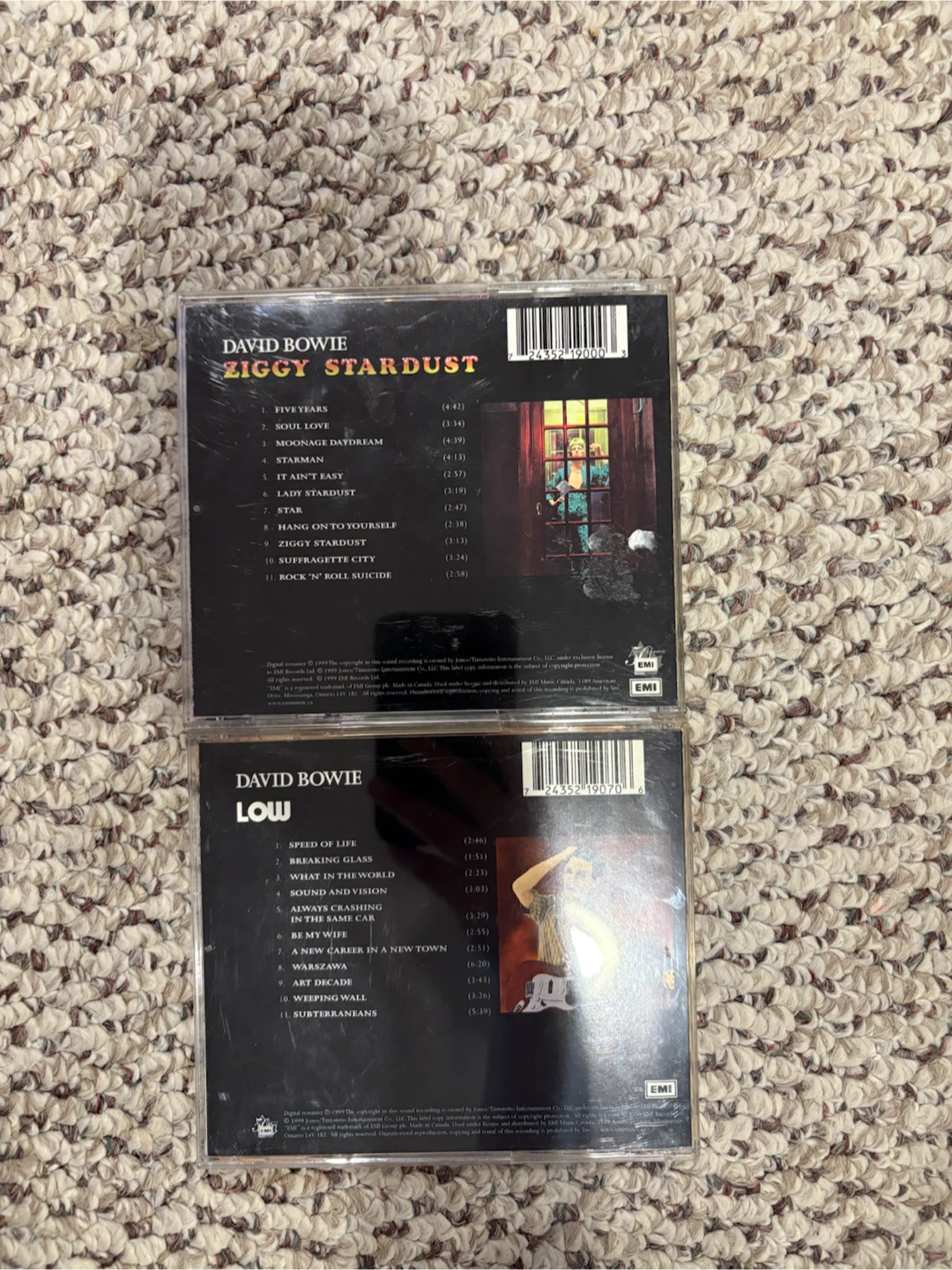 David Bowie CD Bundle - Ziggy Stardust and Low - photo 2
