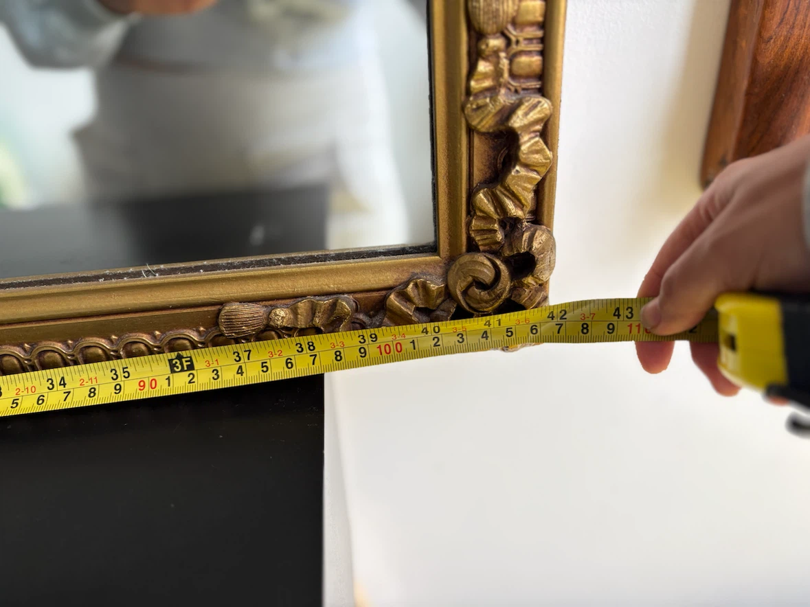 Ornate Gold Framed Wall Mirror - photo 5