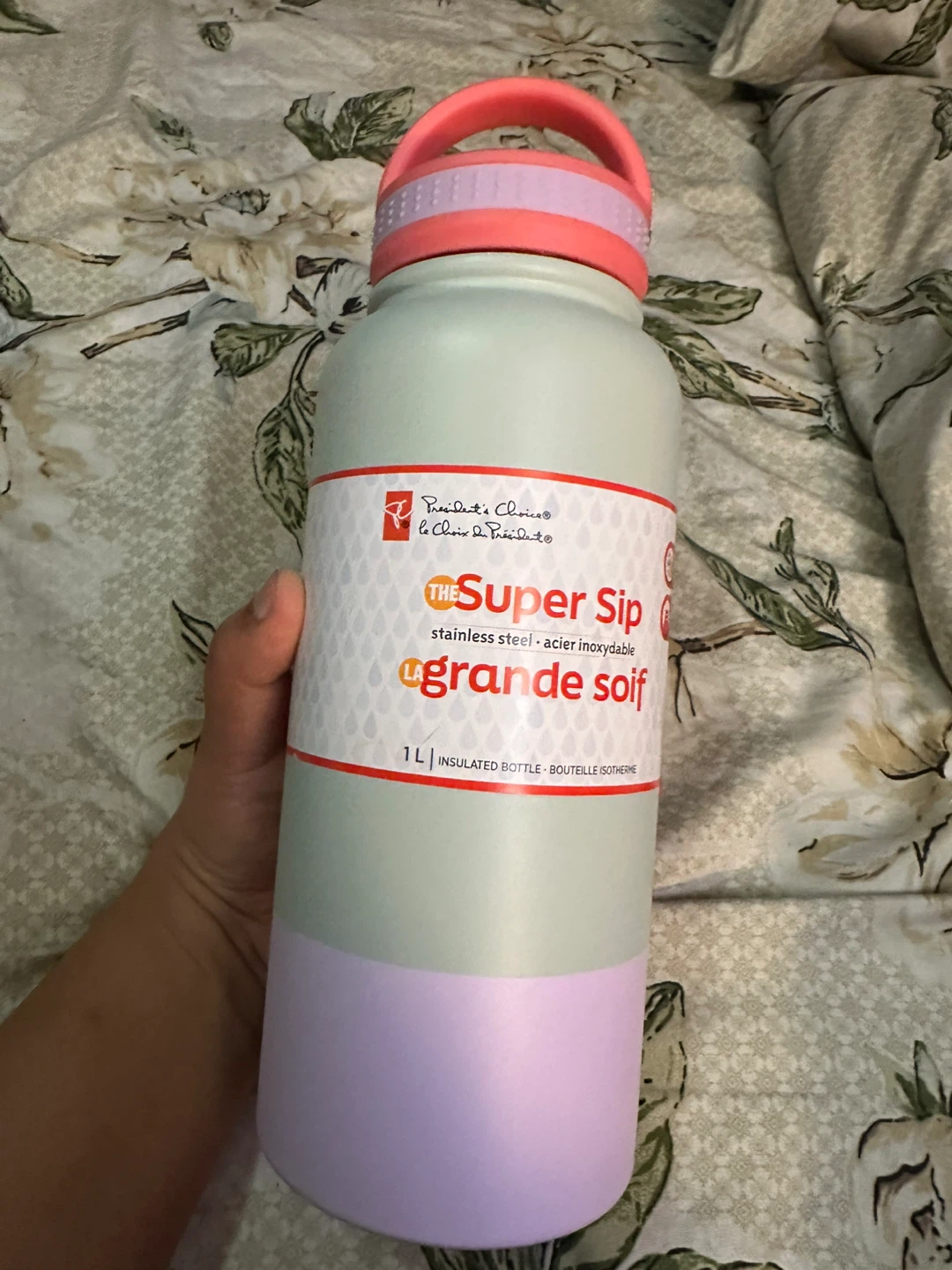 President's Choice The Super Sip 1L Insulated Bottle