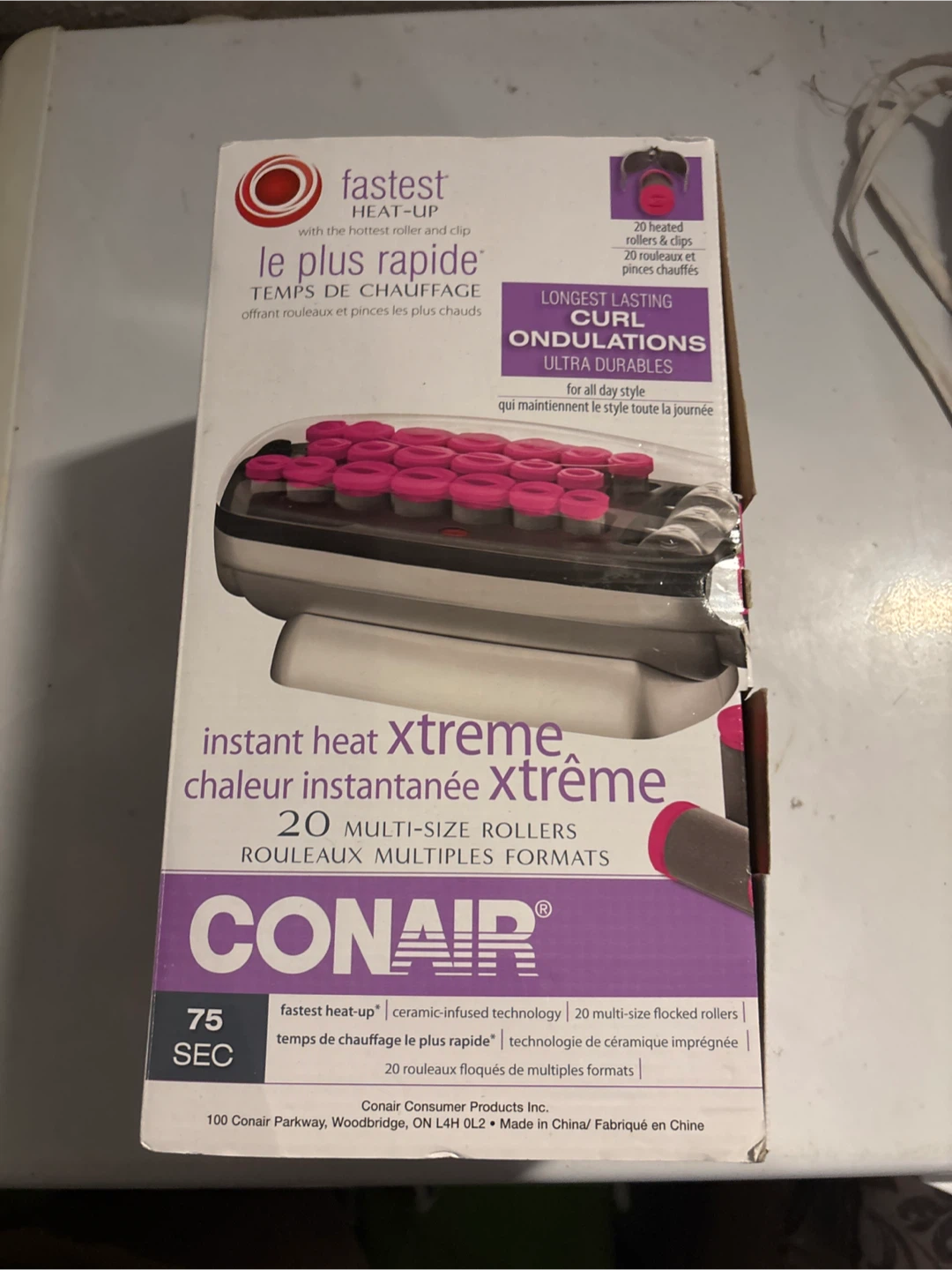Conair Instant Heat Xtreme 20 Multi-Size Roller Set