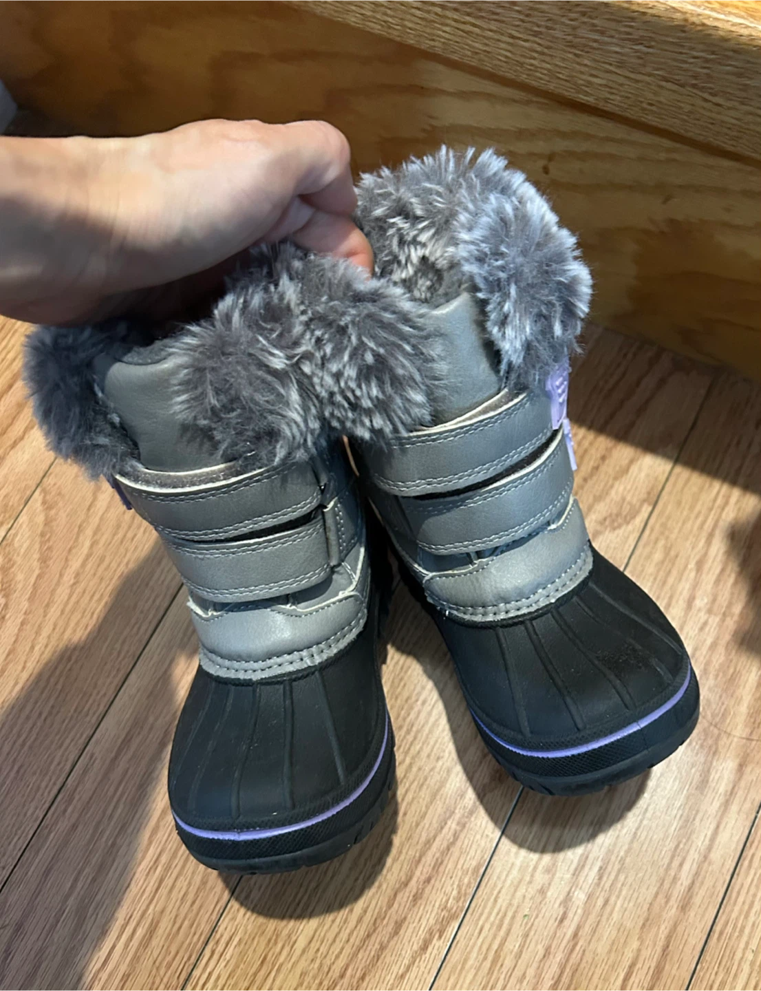 Kids Toddler Winter Boots Size 8 - photo 2
