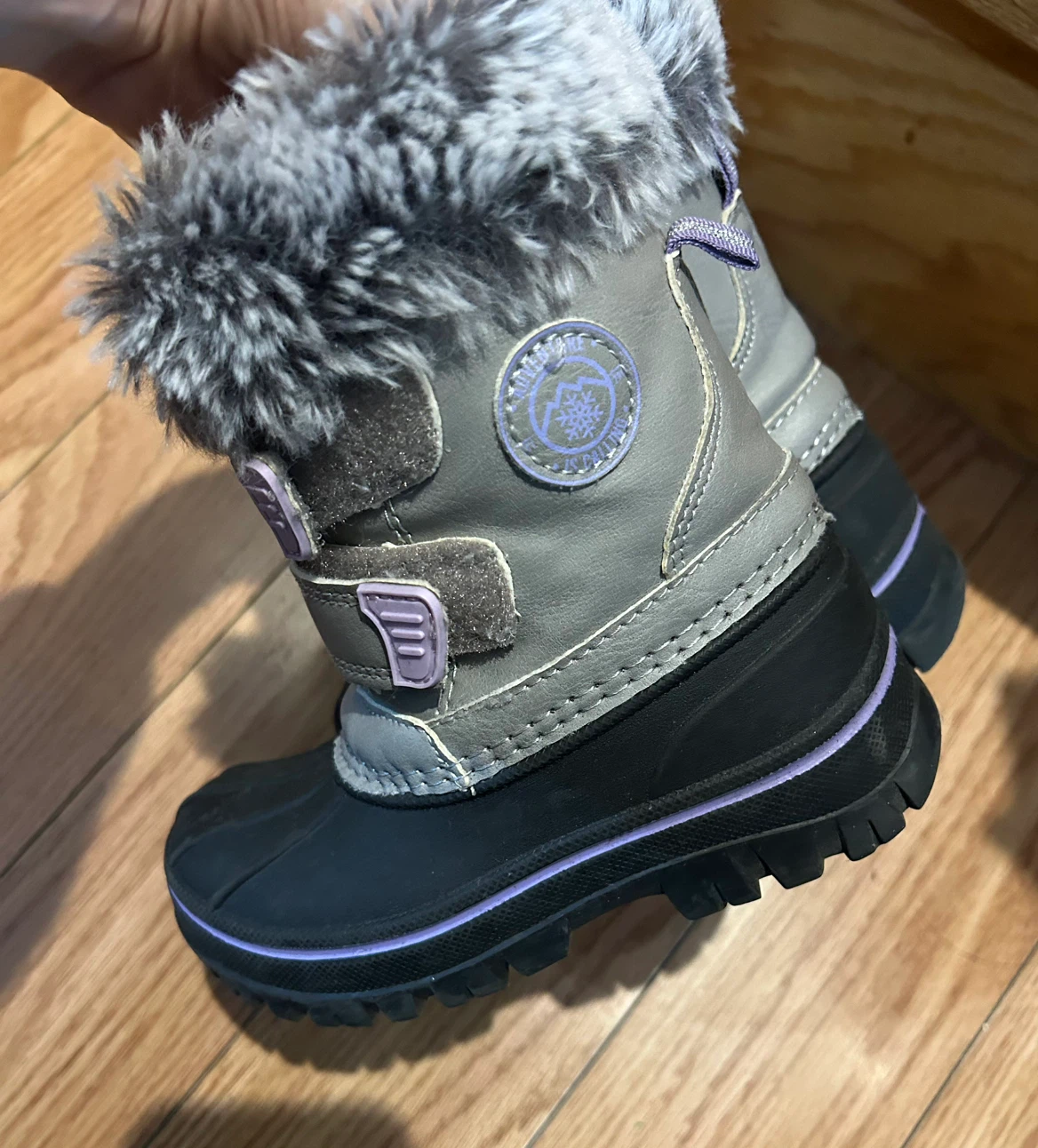Kids Toddler Winter Boots Size 8 - photo 3
