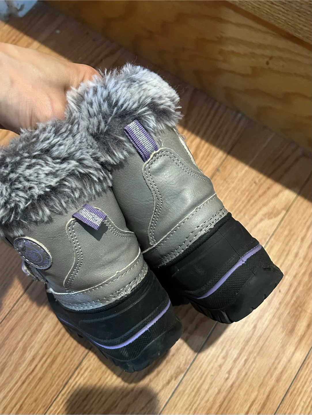 Kids Toddler Winter Boots Size 8 - photo 4