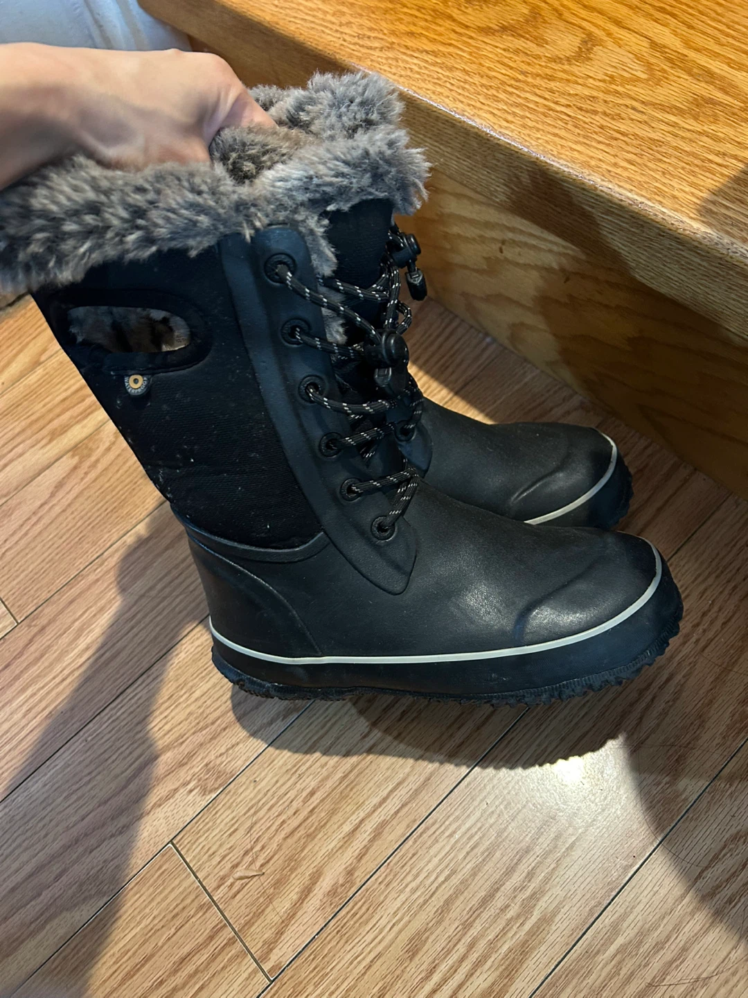 Girls Kids Bogs Arcata Winter Boots Size 2 - photo 2