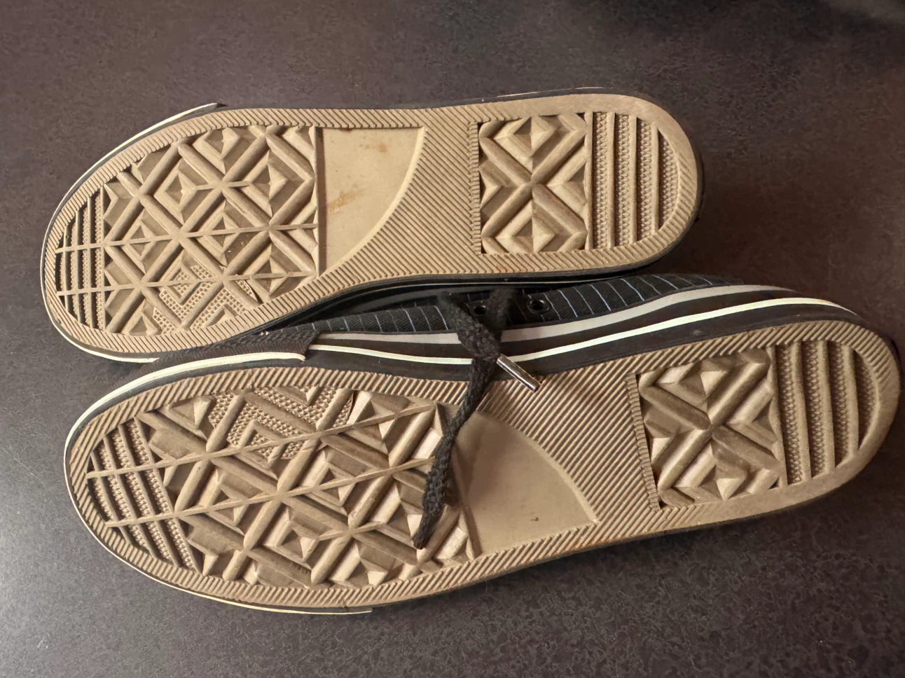 Original Penguin black pinstripe sneakers - photo 2