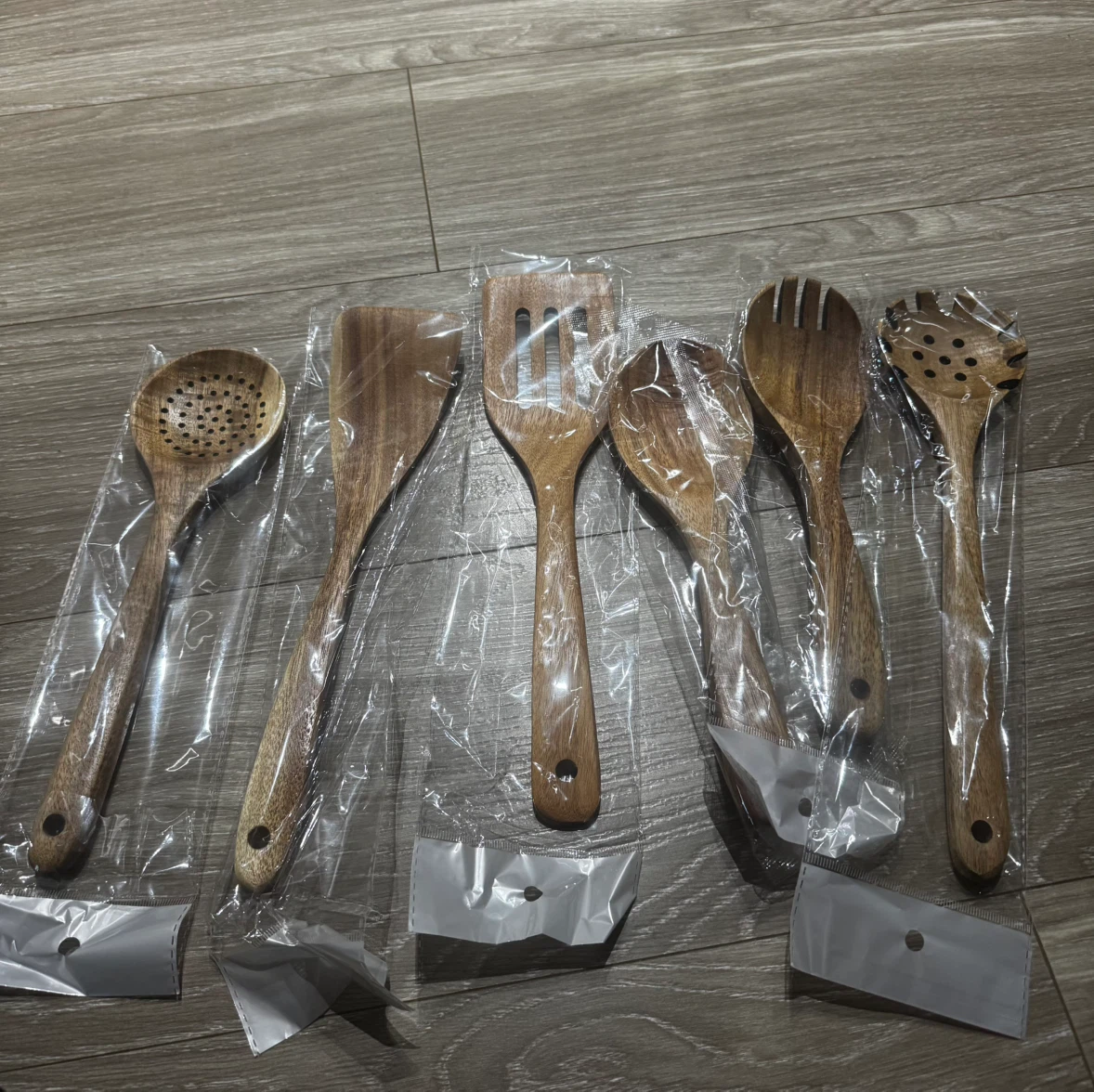 6-Piece Wood Kitchen Utensil Set - photo 3
