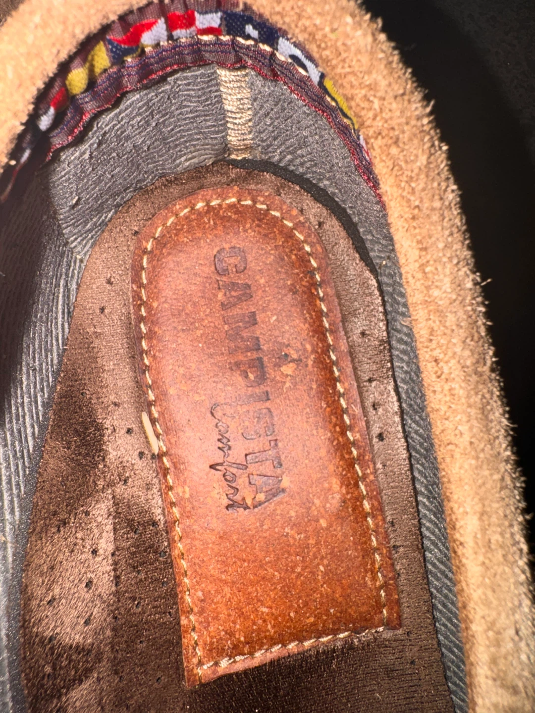 Campista Comfort Suede Loafers Tan Size 42 - photo 3