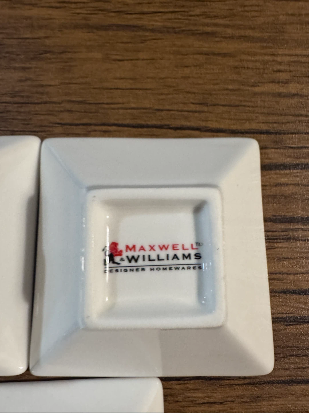 Maxwell & Williams set of 6 mini square dishes - photo 5