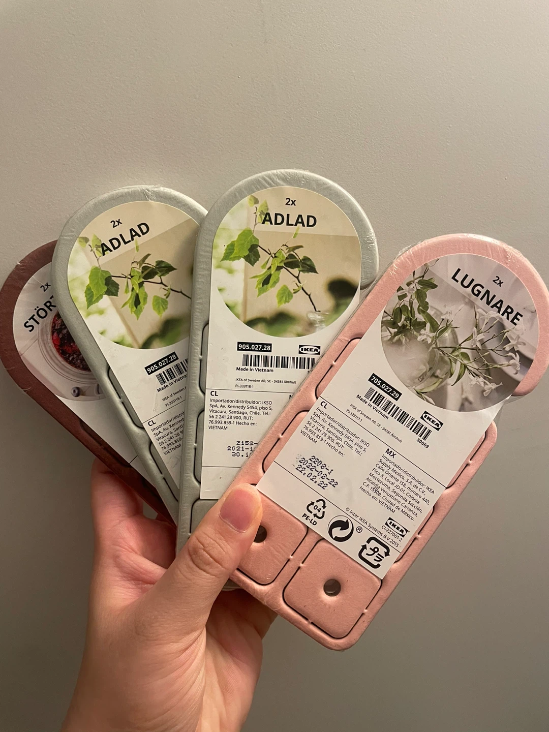4 IKEA Scented Hangers