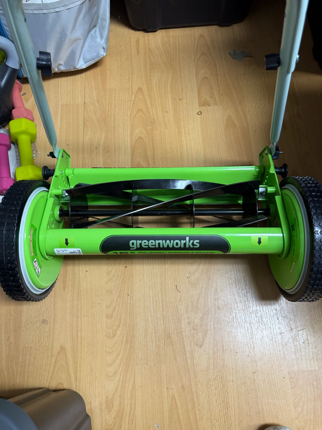 Greenworks 16-inch Push Reel Lawn Mower