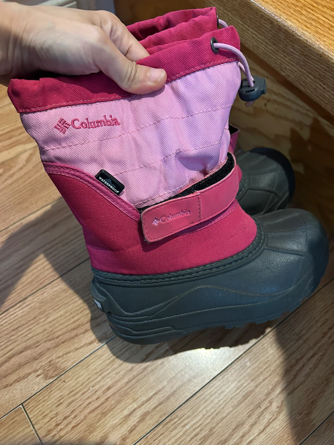 Columbia Kids Pink Winter Boots Size 12