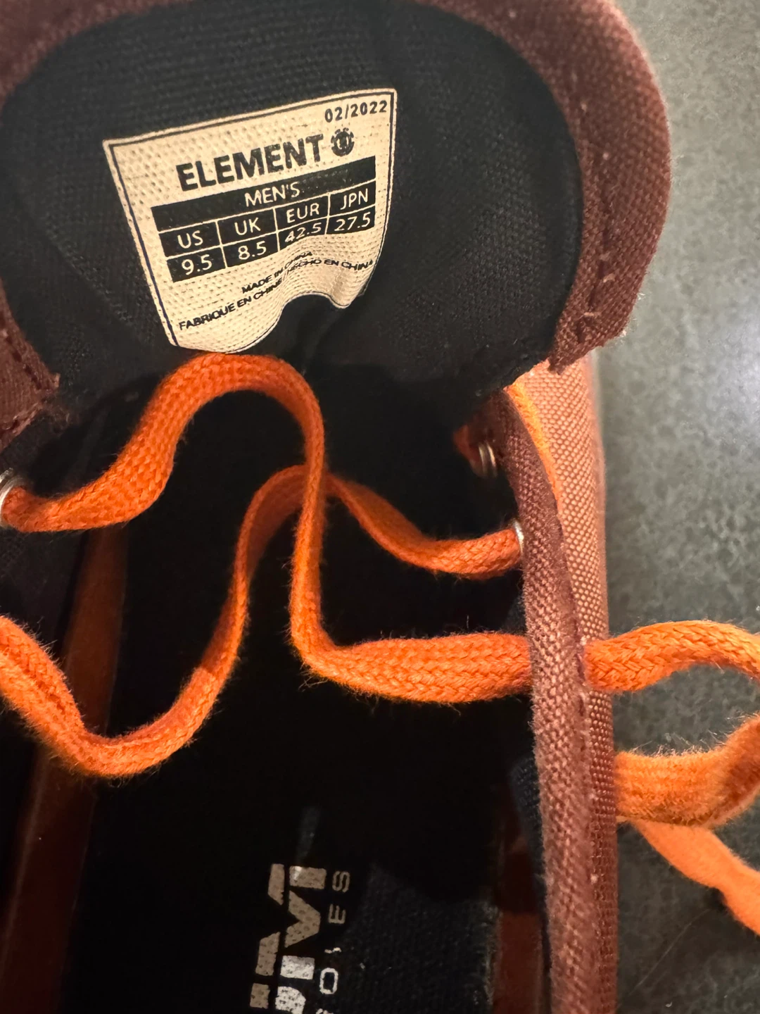 Element Men's Canvas Sneakers - Size 9.5 US - photo 2