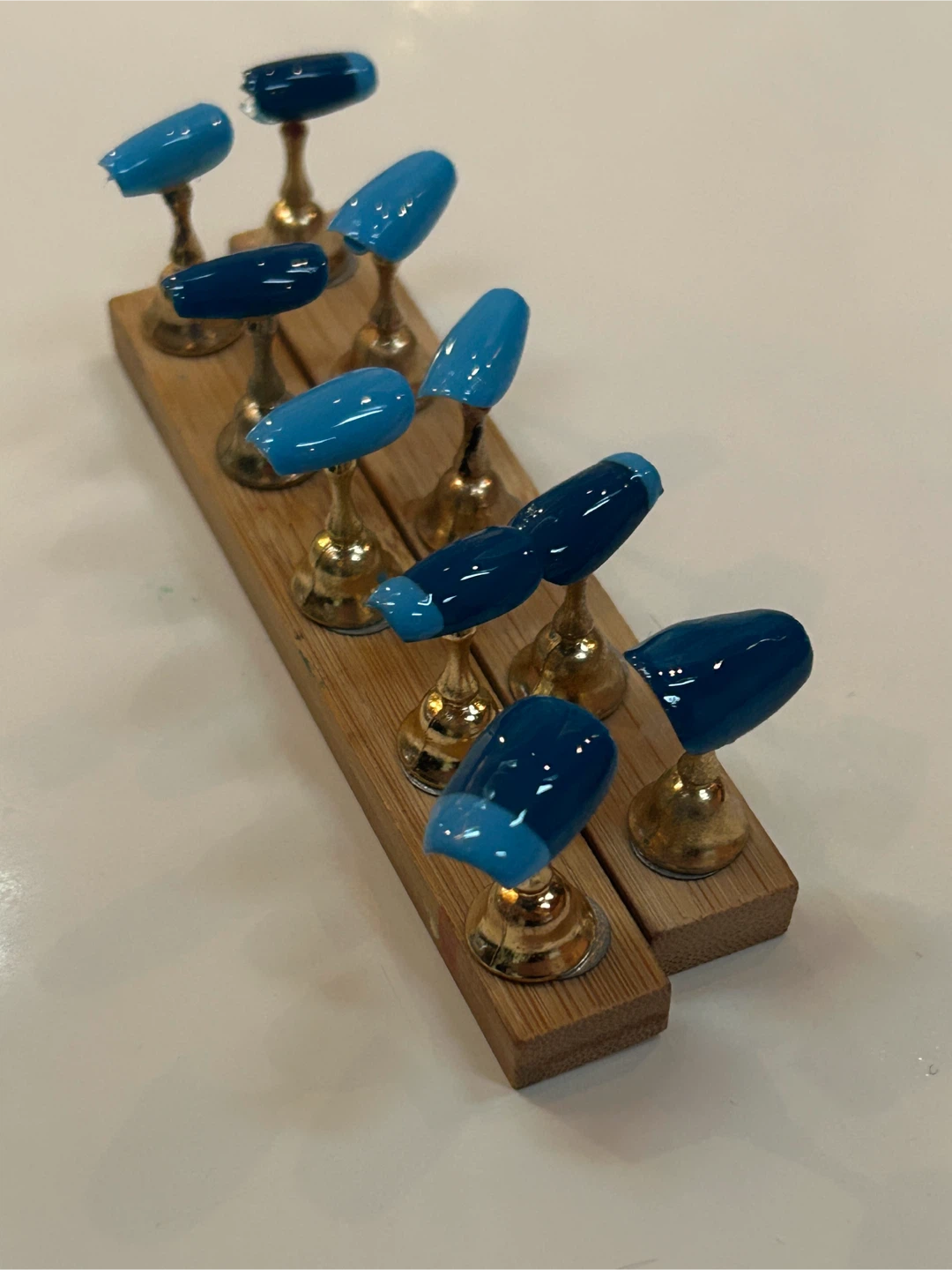 Blue Press-on Nail Set