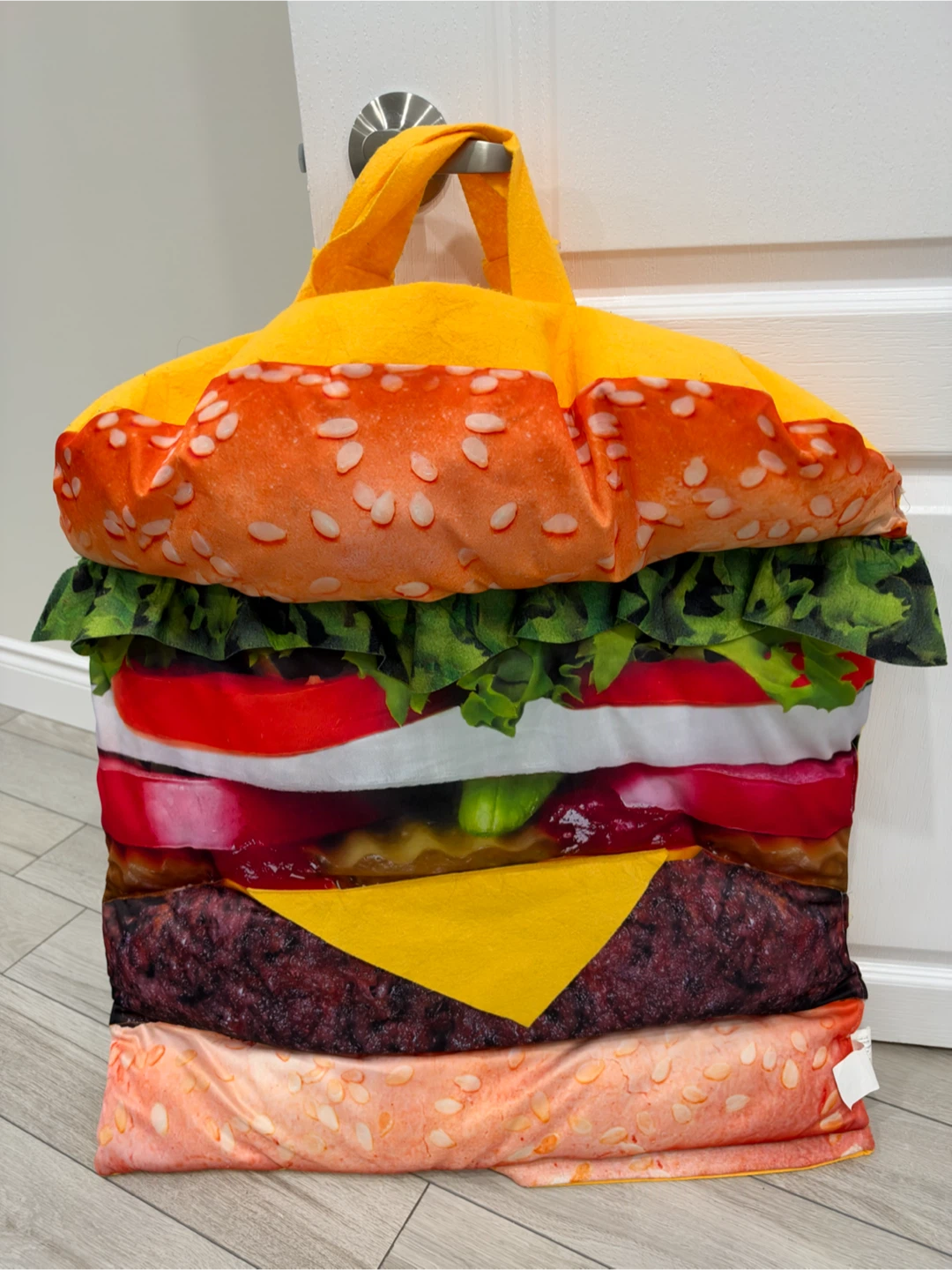 Hamburger Haloween costume