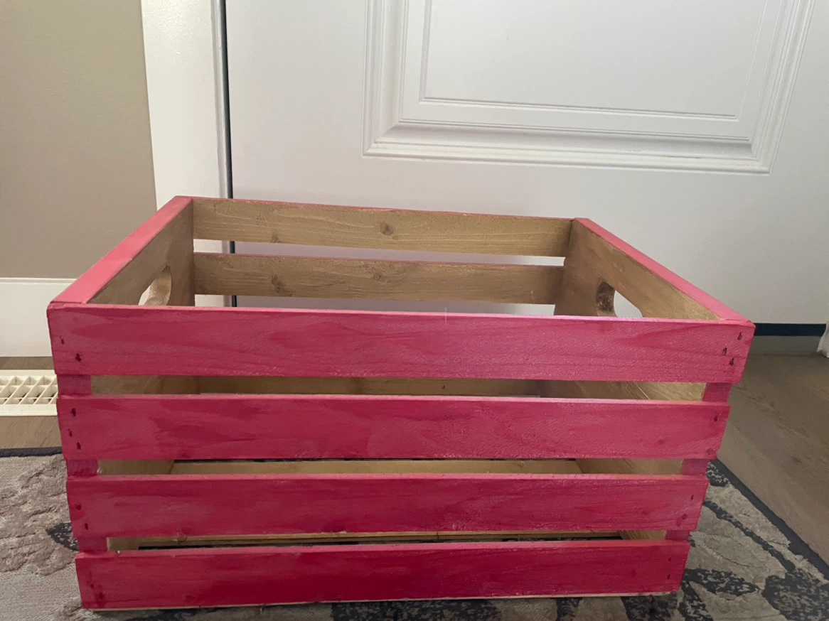 Wooden Storage Crate